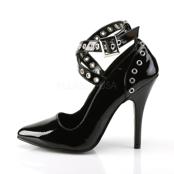 Keribella Kira Women's High Heel Sandals - Open Toe Crisscross Straps With Adjustable Ankle Strap & Back Zipper - View #9